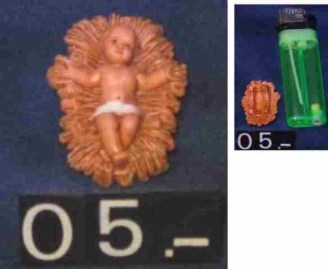 05 NIÑO JESUS CON CUNA RESINA